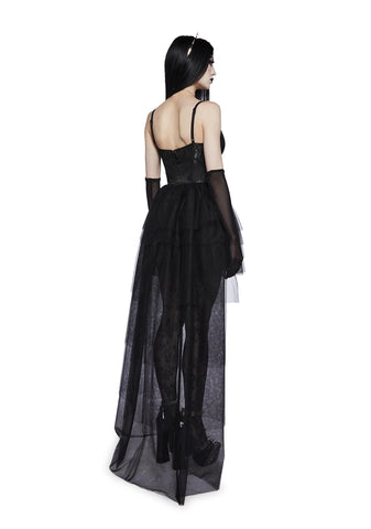 Lunar Enchantment High-Low Dress