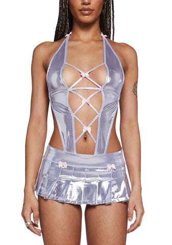 Kimora Lingerie Set - Metallic