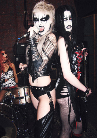 Shadows Die Bra And Chaps Set