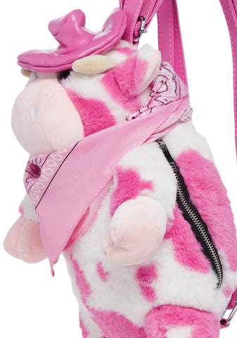 Cowgal Plush Backpack