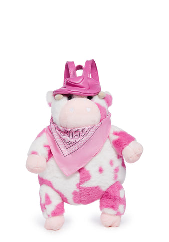 Cowgal Plush Backpack