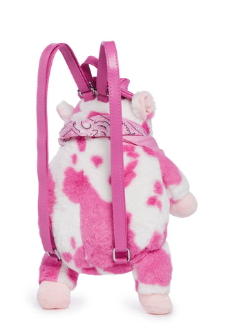 Cowgal Plush Backpack