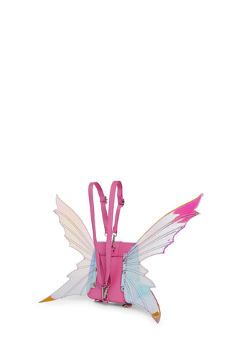 Fairy Code Mini Backpack - Pink