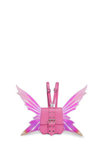 Fairy Code Mini Backpack - Pink