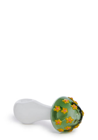 Daisy Chronicles Glass Pipe - Green