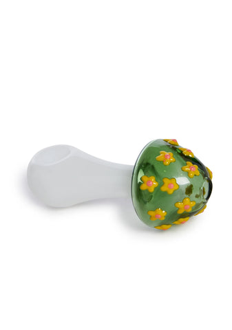 Daisy Chronicles Glass Pipe - Green