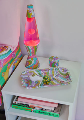 Daisy Chronicles Glass Pipe - Green