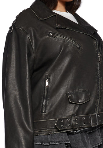 Plus Born To Ride Moto Jacket