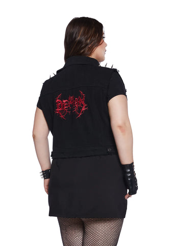 Plus Angel Opposite Twill Vest