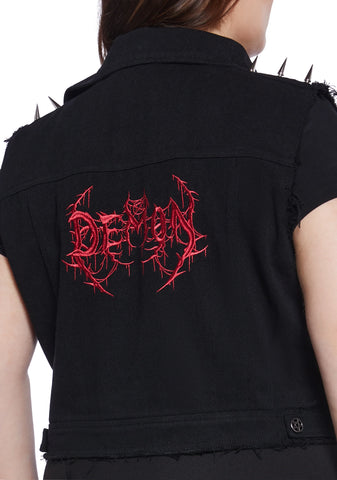 Plus Angel Opposite Twill Vest