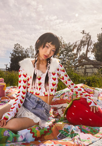 Sweet Harvest Cropped Cardigan