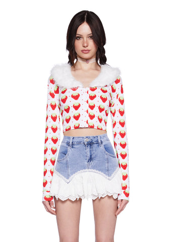 Sweet Harvest Cropped Cardigan