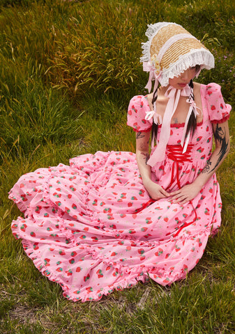 It’s A Berry World Maxi Dress