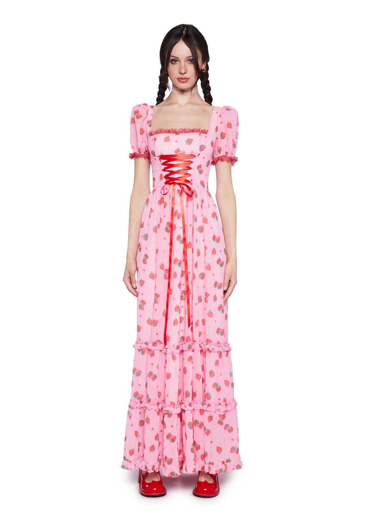 It’s A Berry World Maxi Dress