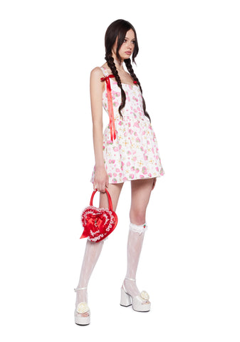 Ladybug Summer Corset Mini Dress