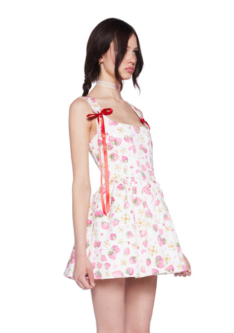 Ladybug Summer Corset Mini Dress