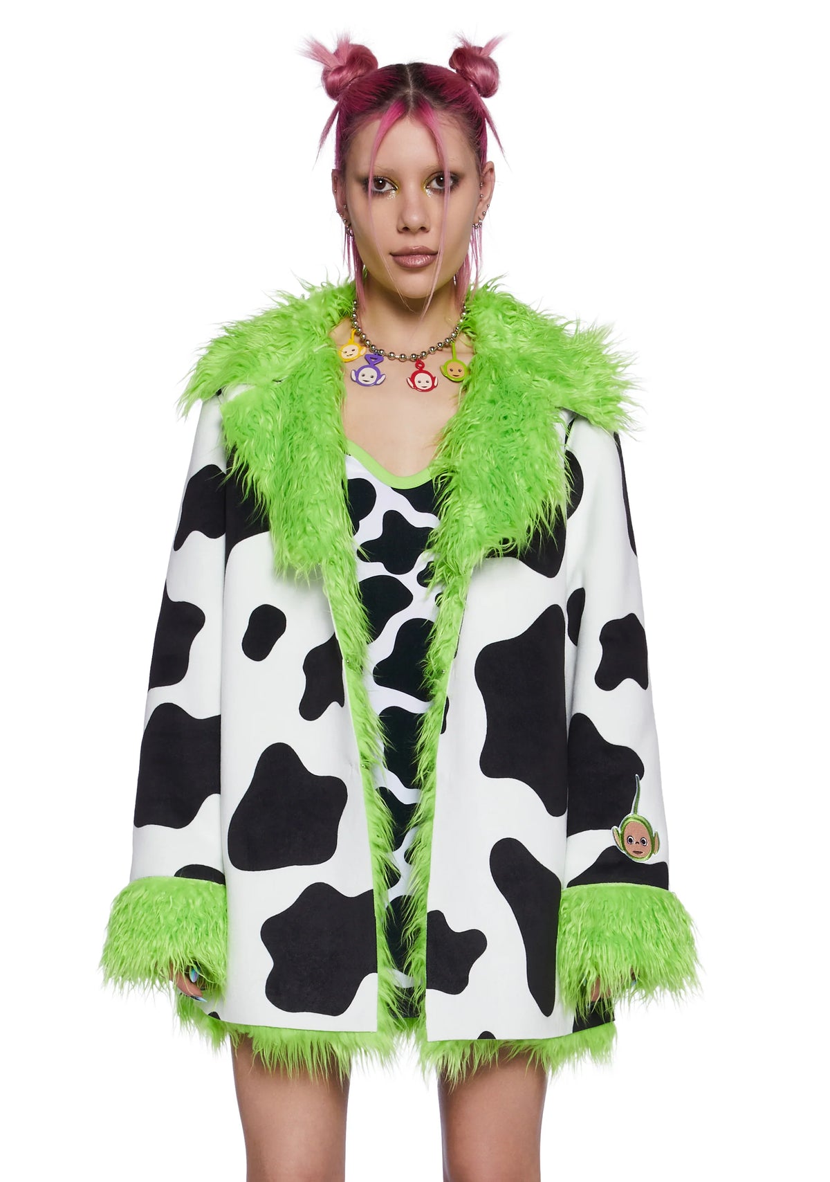 Dipsy Style Faux Fur Coat