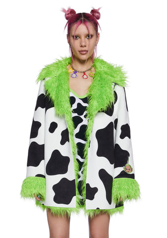 Dipsy Style Faux Fur Coat
