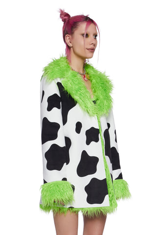 Dipsy Style Faux Fur Coat