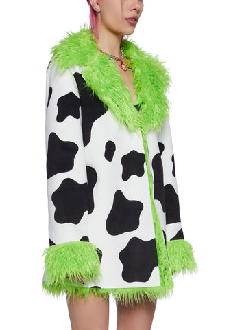 Dipsy Style Faux Fur Coat