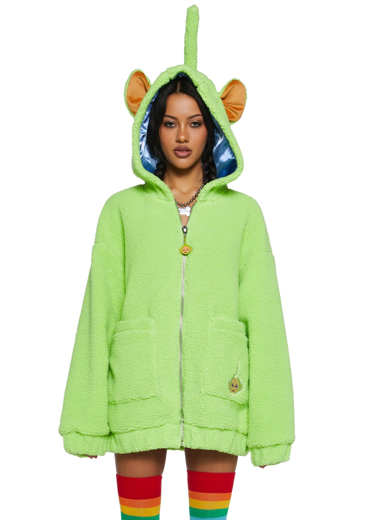 Dipsy Hooded Sherpa Jacket