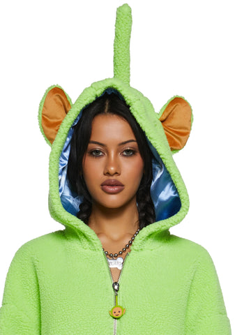 Dipsy Hooded Sherpa Jacket