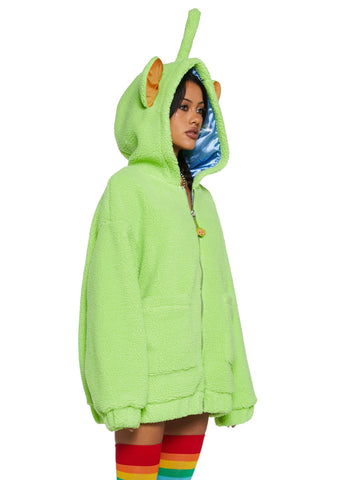 Dipsy Hooded Sherpa Jacket