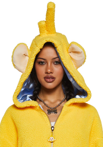 Laa Laa Hooded Sherpa Jacket