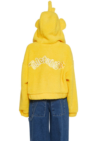 Laa Laa Hooded Sherpa Jacket