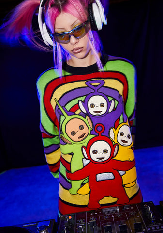 Telly Memories Intarsia Sweater