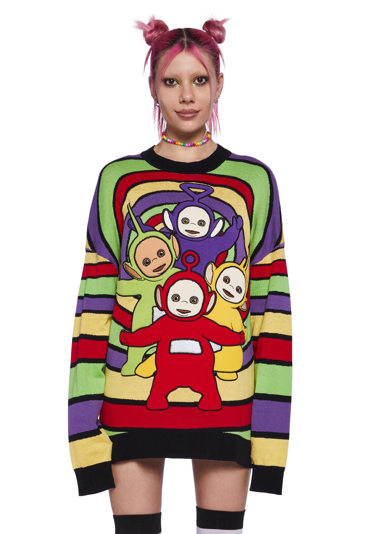 Telly Memories Intarsia Sweater