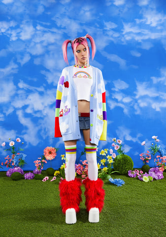 Happy Weather Oversized Cardigan