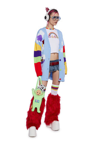 Happy Weather Oversized Cardigan