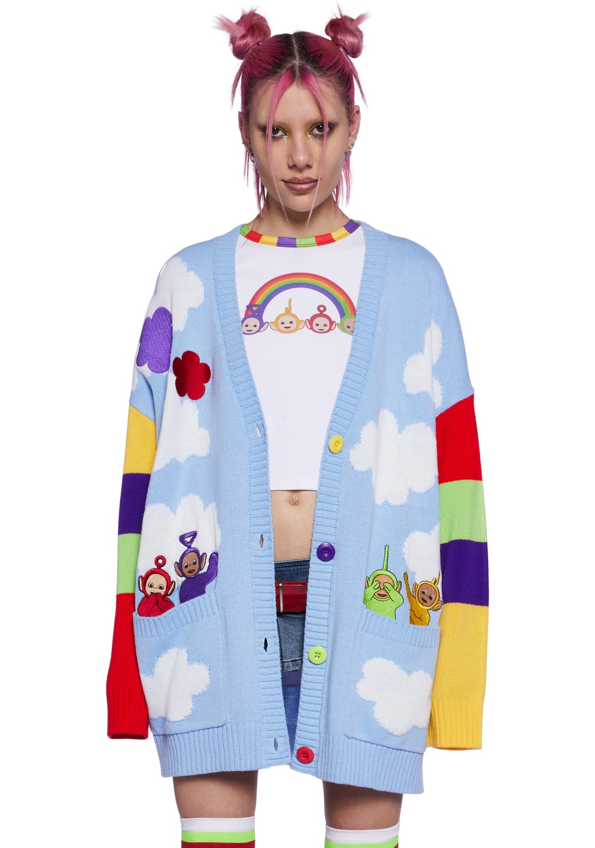 Happy Weather Oversized Cardigan