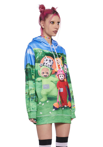 Playing Games Oversized Hoodie