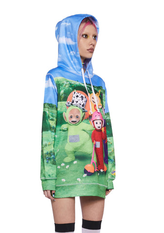 Playing Games Oversized Hoodie