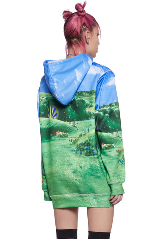 Playing Games Oversized Hoodie