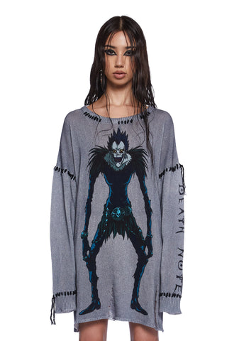 Demon Encounters Oversized Sweater