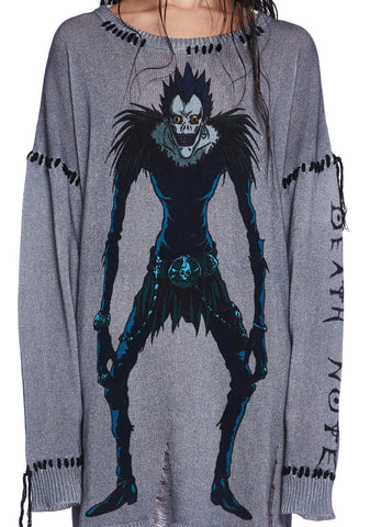 Demon Encounters Oversized Sweater