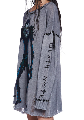 Demon Encounters Oversized Sweater