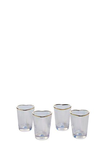 Love Always Wins Shot Glasses - Iridescent