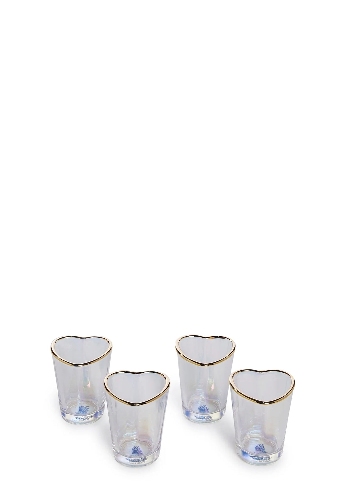 Love Always Wins Shot Glasses - Iridescent