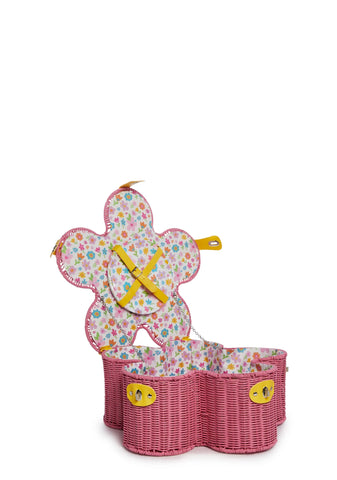 Daisy Petals Picnic Basket