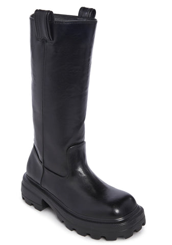 Never Late Knee High Boots