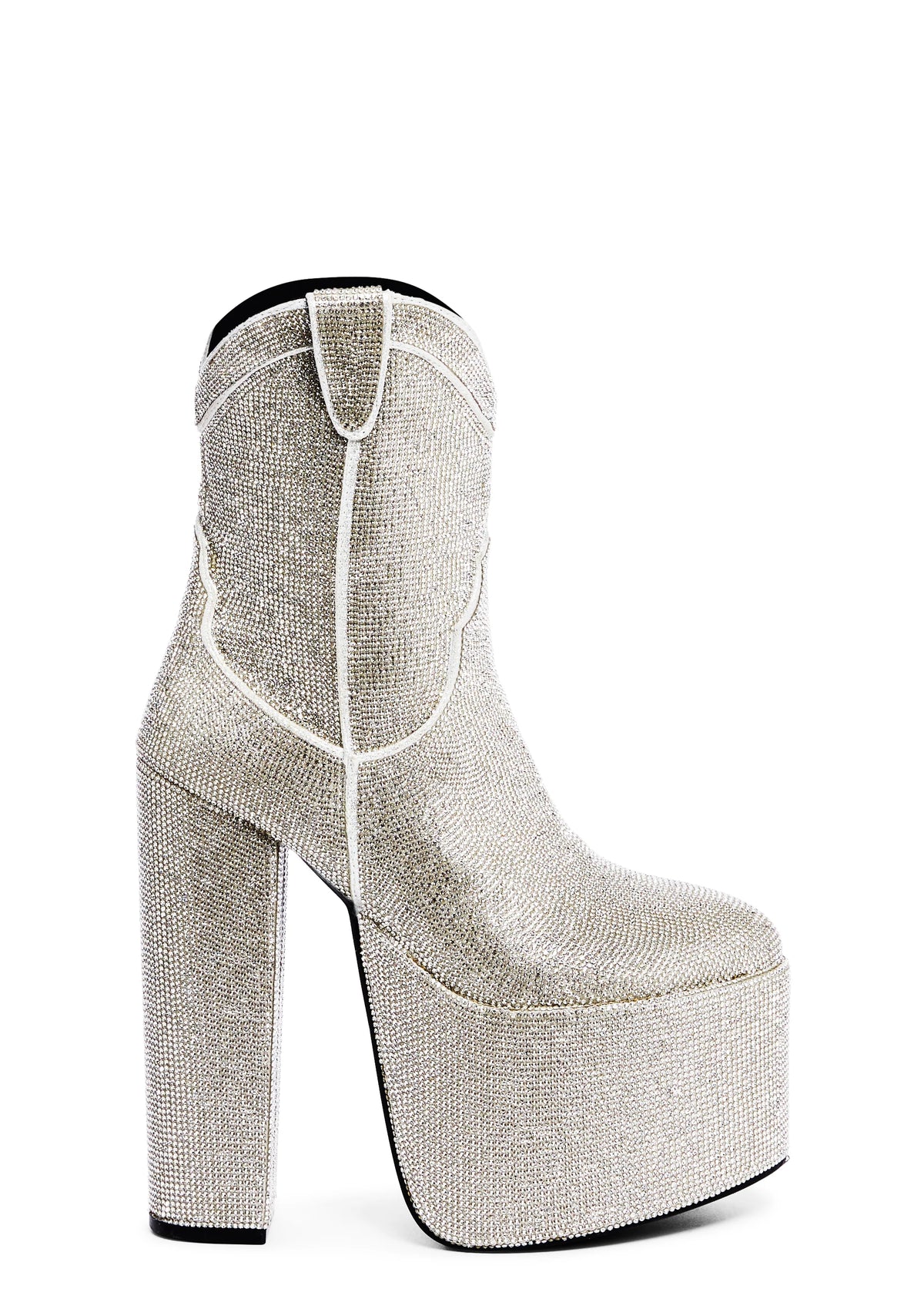 Western Treasures Platform Boots