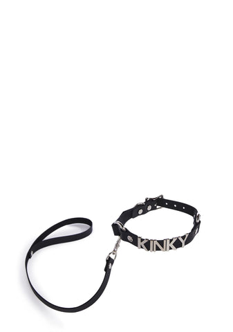 Kinky Choker And Leash