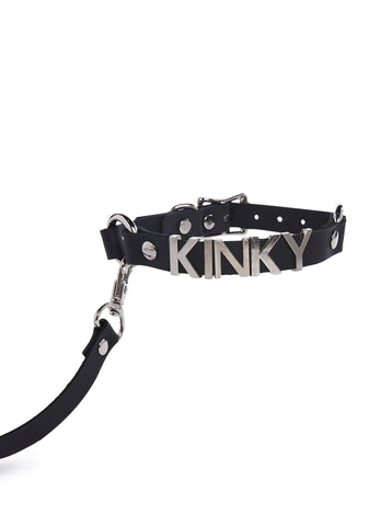 Kinky Choker And Leash