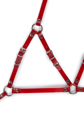 Bra Harness - Red