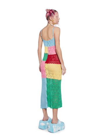 Daisy Dreams Crochet Maxi Dress