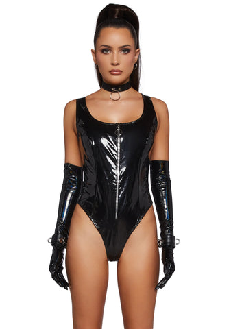 Hot Temptations Latex Bodysuit